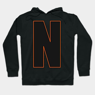 Bold in Black: N's Defining edge Hoodie